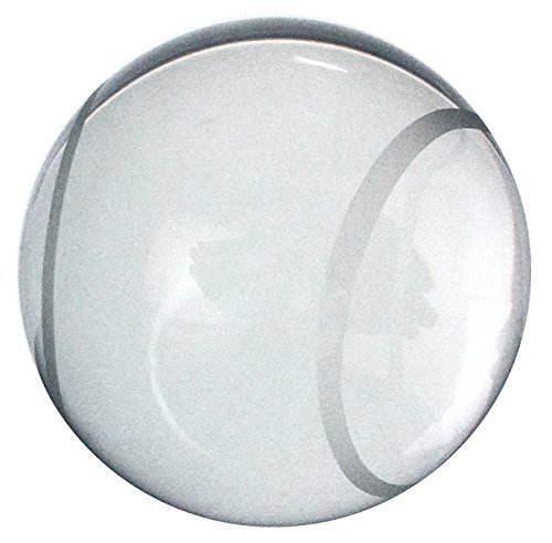 Amlong Crystal Tennis Ball Paperweight 3 inch with Gift Box