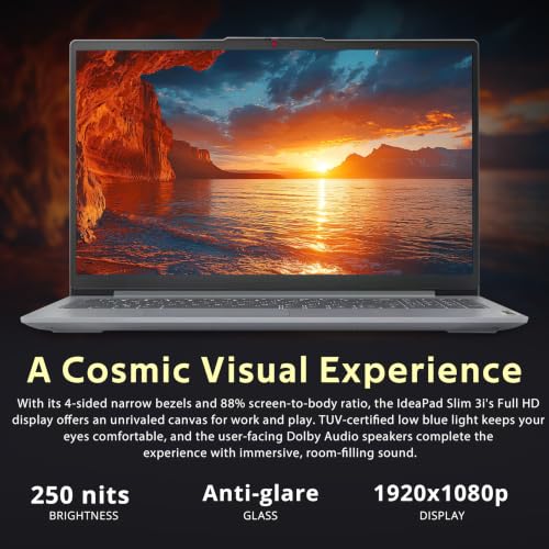 Image of Lenovo IdeaPad Slim 3i 15.6 inch FHD Laptop, Intel Core i5-1335U, 16GB LPDDR5, 3TB Storage(2TB SSD+1TB Docking Station), Intel UHD Graphics, Numeric Keypad, 720p HD Camera, Wi-Fi 6, Win 11, Grey