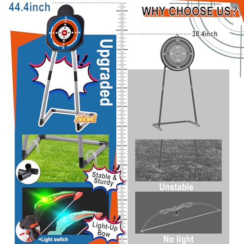 Twfric 1888-2A 2 Pack Bow And Arrow Toy For Ages 5-7 8-12 Boys Kids Archery Set thumb #1