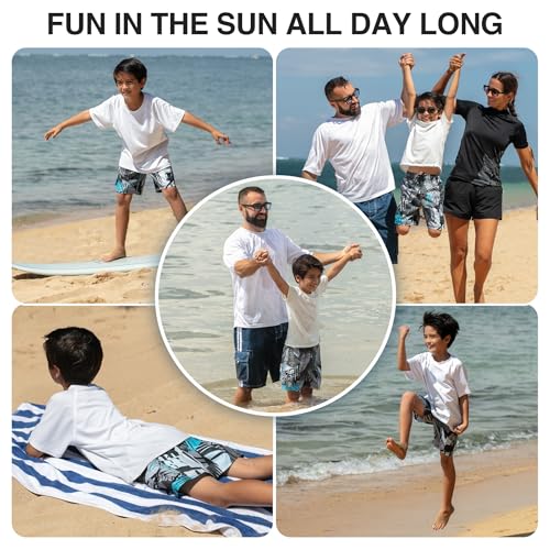 Image of Kanu Surf Boys' Avalon Quick Dry UPF 50+ Beach Swim Trunk