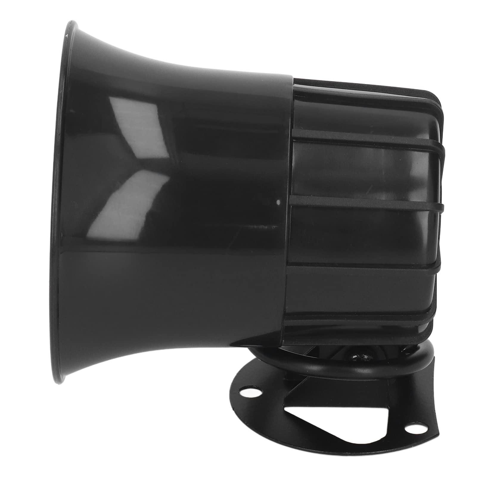 Sirène klaxon Haut-Parleur d'alarme électrique Filaire en Plastique ABS 120 DB Alarme sonore 4 Modes de réglage pour Piscine Centre Commercial sécurité Scolaire Alimentation 10 à
