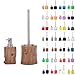 Produktbild Premium Badezimmer Set | große Auswahl | Seifenspender mit passender WC Bürste | hochwertige Qualität | schöne Designs (Old Tree Set)