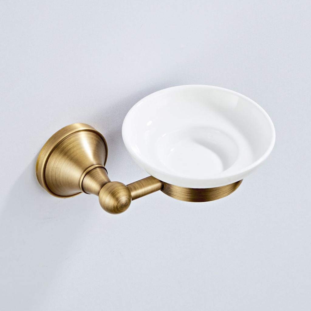 PORTE SAVON PORCELAINE A VIS PREMIUM PM BLANC