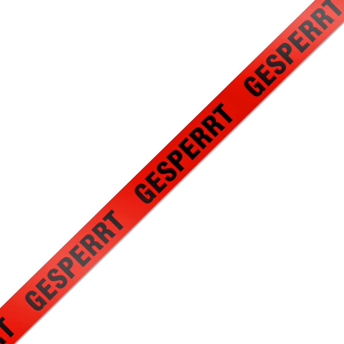 Mashpaper 6 Rollen Klebeband Packband "GESPERRT" - Warnband Rot 50mm x 66m | Robustes Warnklebeband, reißfestes Paketband für Lagerbedarf, Sperrzonen Markierung und sichere Palettenmarkierung, 496132