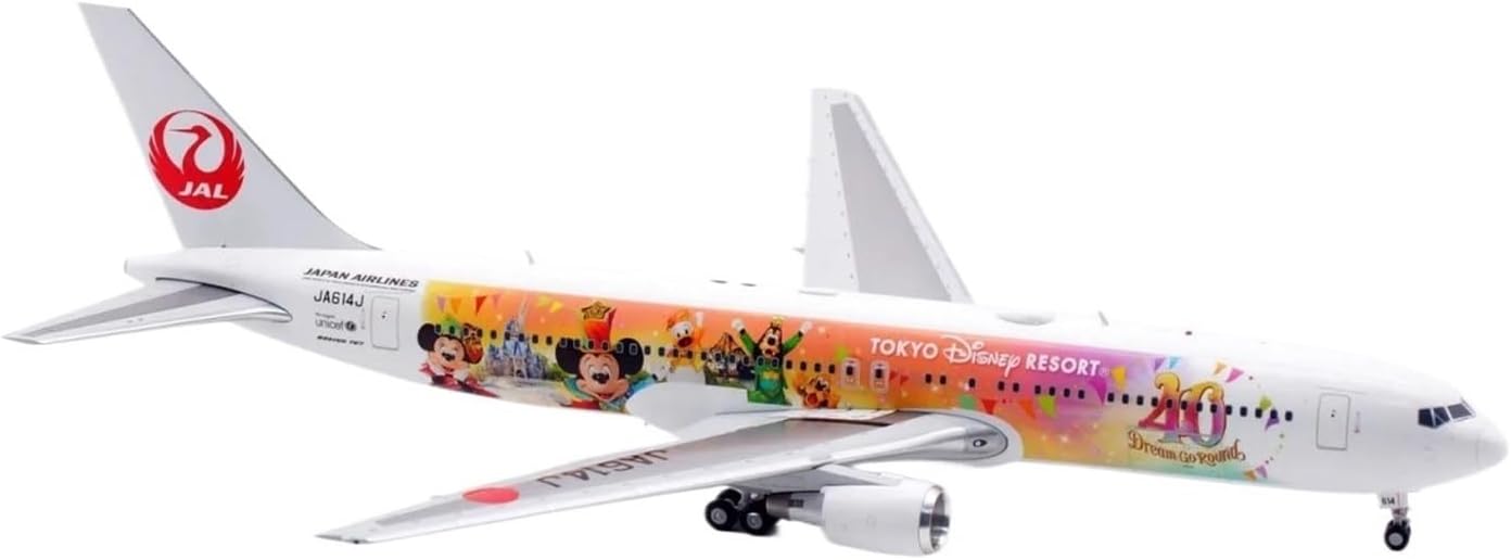 Miniature Scale 1 200 for B767-300(ER) JA614J Alloy Diecast Aircraft Model Miniature Decorations Flying Toy Game Kits