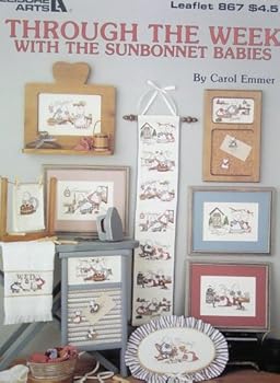 Through the Week with the Sunbonnet Babies, Cross Stitch