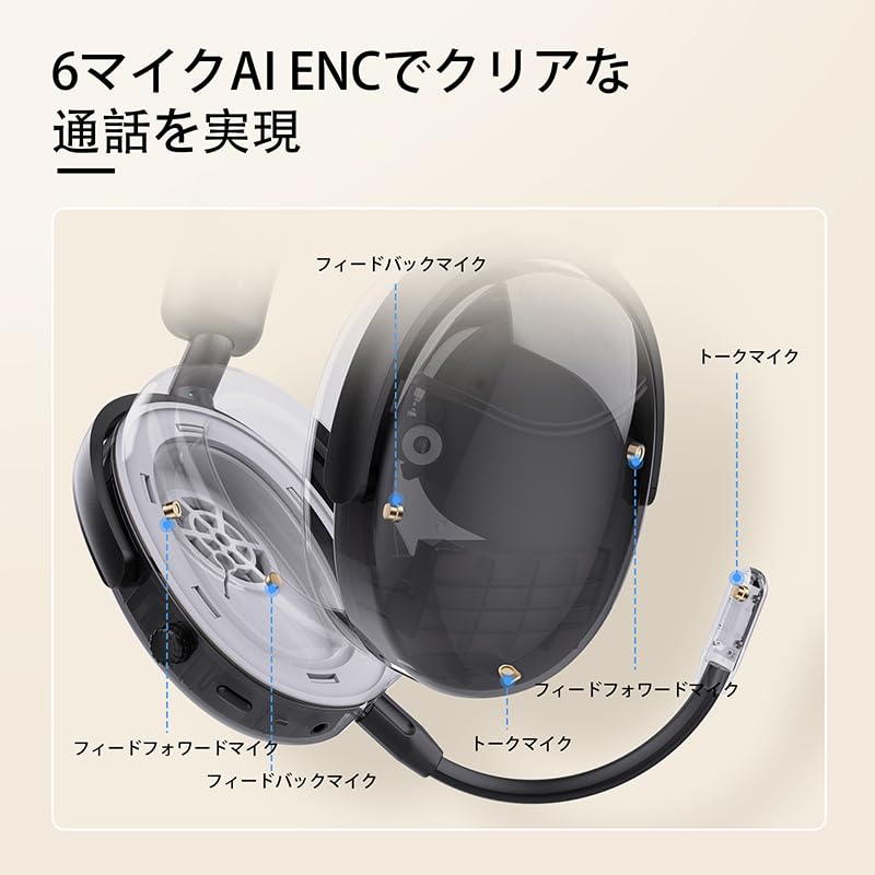 Amazon.co.jp: ヘッドホン Bluetooth ヘッドホン ワイヤレス