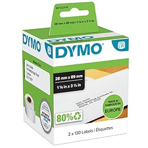DYMO Adressetiketten LabelWriter, 2 Rollen Original