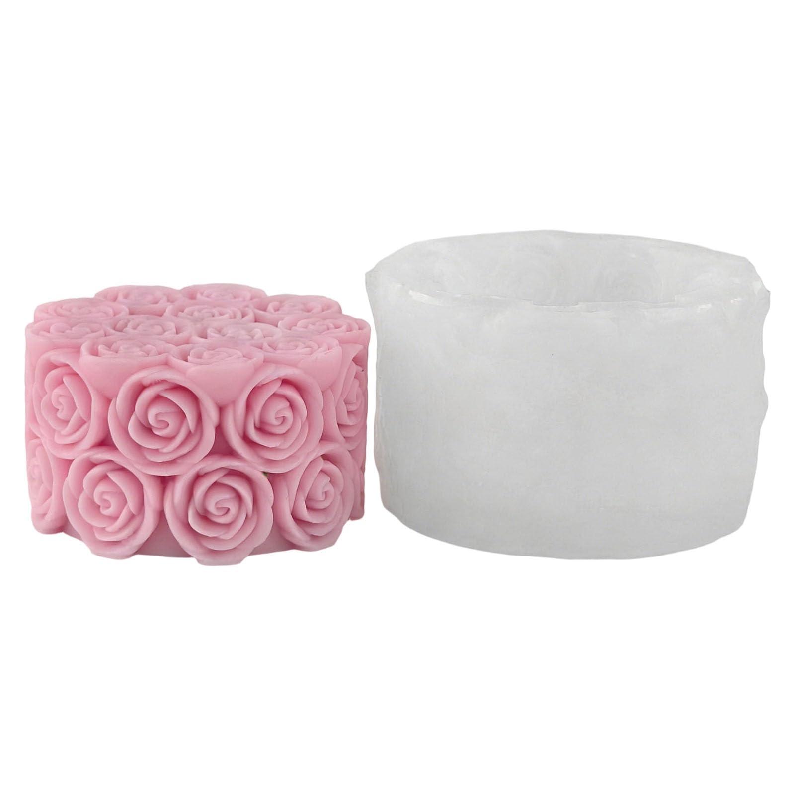Alksubbm Silicone Rose for with Intricate Designs Flower