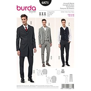 Burda Patroon pak & vest 6871