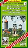 Doktor Barthel Wander- und Radwanderkarten, Östliches Vogtland, Westerzgebirge: Ausflüge zwischen Treuen, Morgenröthe-Rautenkranz, Rodewisch, ... Schneeberg. 1:35000 (Schöne Heimat)