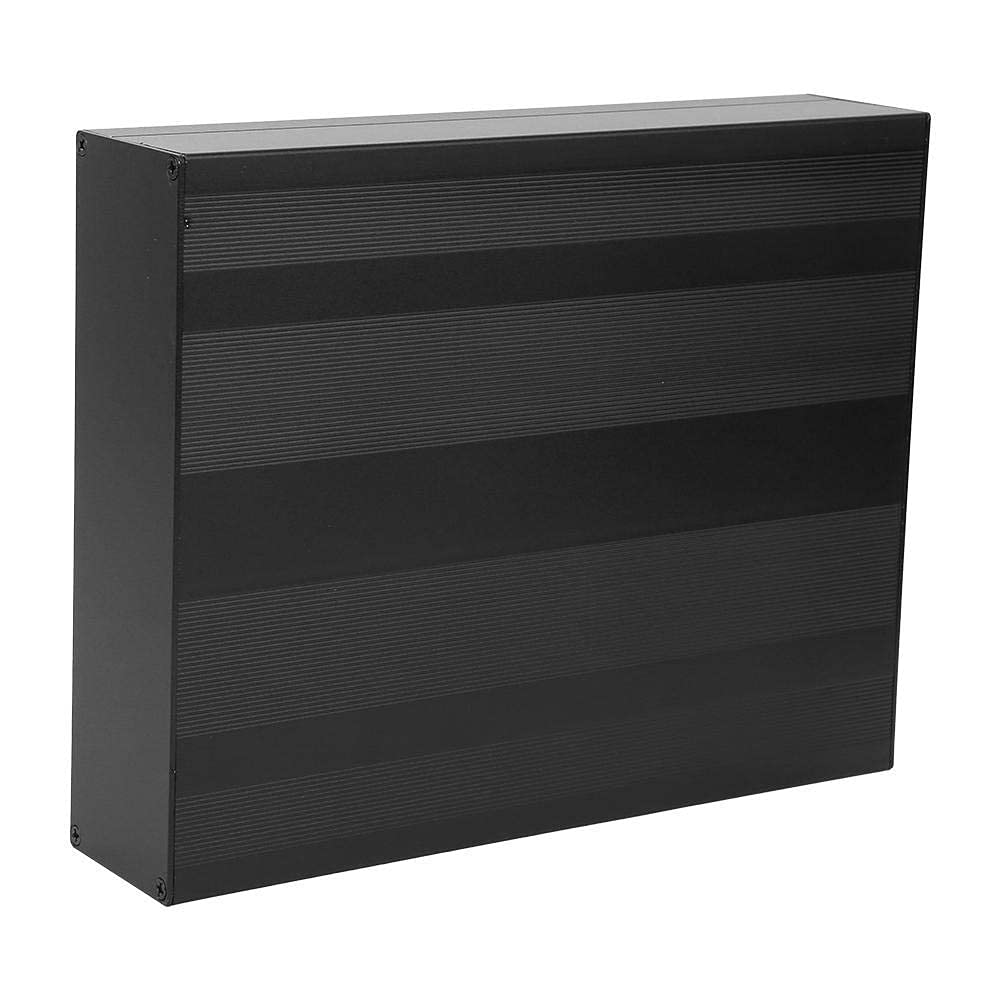 Aluminium Projektbox Mattschwarzes Gehäuse DIY Gehäuse für Elektronische Produkte 50 x 178 x 220 mm Dicke der Aluminiumbox 1, 25 Bis 1, 5 mm