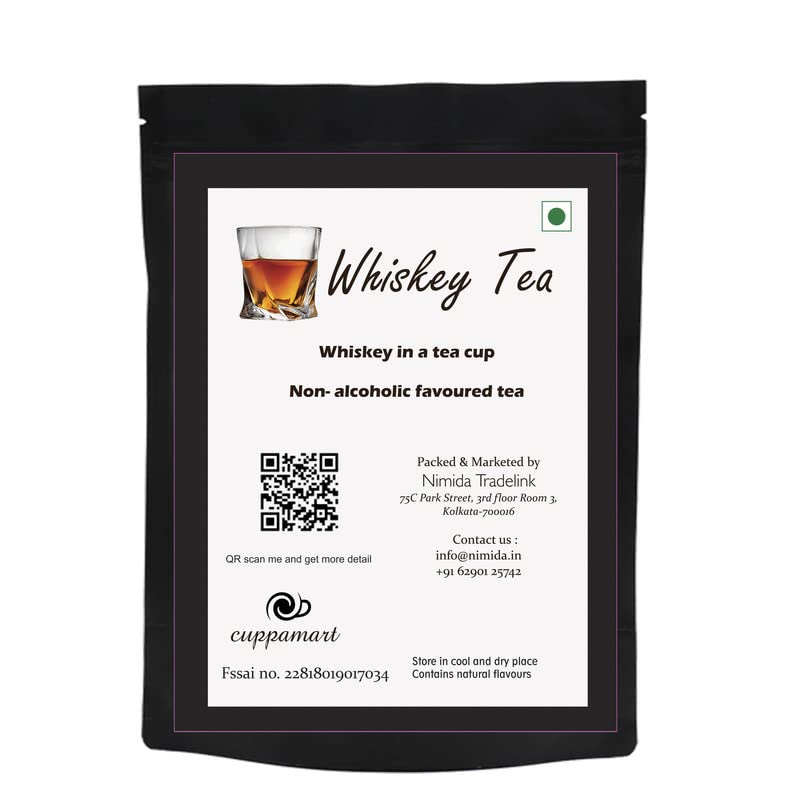 See full amazon price history chart for Cuppamart ® Whiskey (Whisky) Flavoured Tea, Non Alcoholic Black Tea | Single Malt | Hot Whisky Tea or Cold Brew | High Caffeine | 50 Gm ( 30 Cups) | Loose Cuppamart ® Whiskey (Whisky) Flavoured Tea, Non Alcoholic Black Tea | Single Malt | Hot Whisky Tea or Cold Brew | High Caffeine | 50 Gm ( 30 Cups) | Loose (B0B32ZRJBZ) Amazon Price History, Amazon Price Tracker