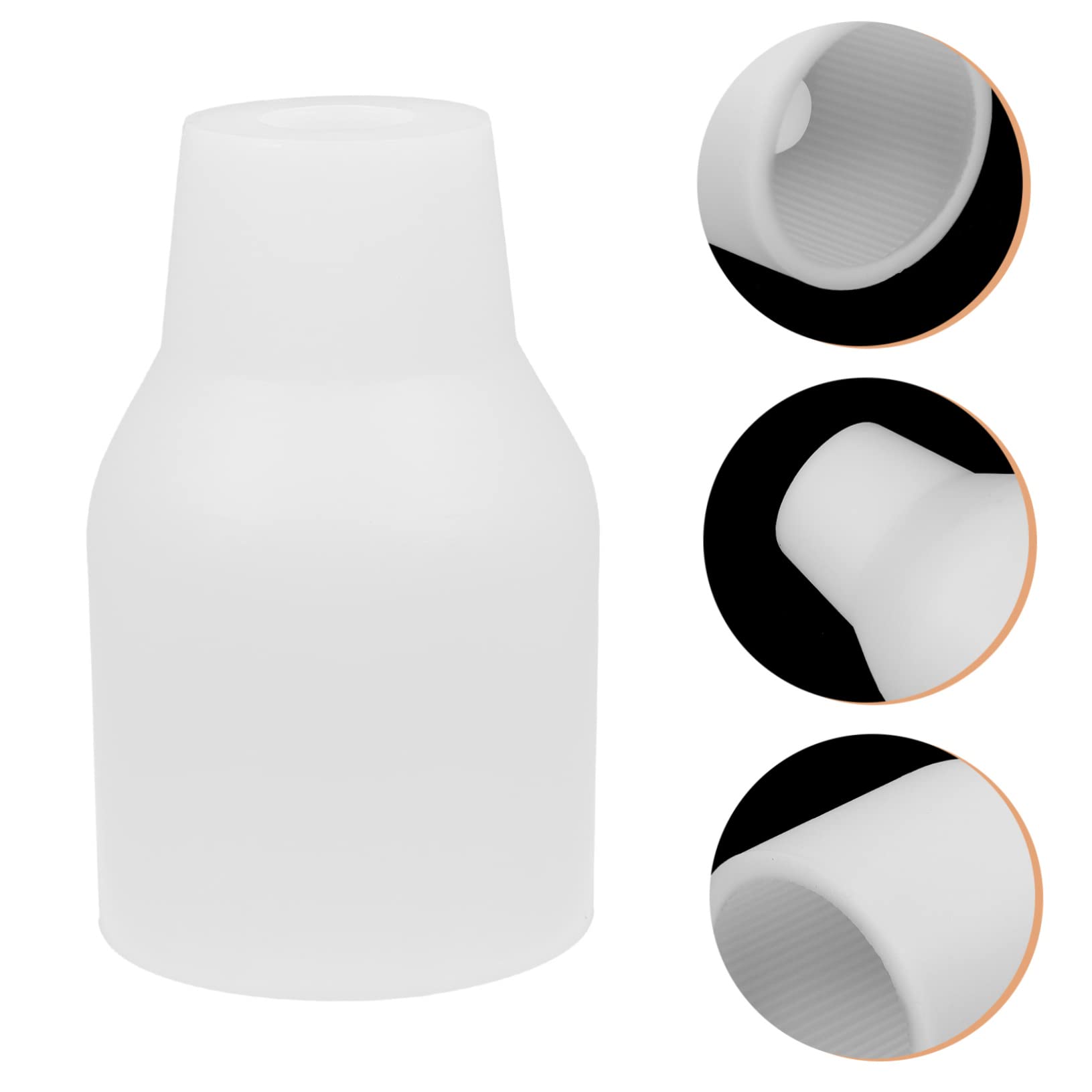 TEHAUX 5stücke Silicone Flower Vase Mold Für Projekte Wasserdichte Silikonform Für Kreative Blumendekorationen Leicht Zu Entformen Reinigen Für Zuhause Und Bastelbedarf