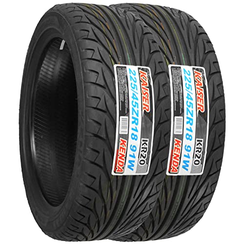 �P���_(KENDA) �T�}�[�^�C�� KAISER KR20 225/45R18 91W 2�{�Z�b�g