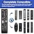 3 Pack Remote for All Samsung TV Remote, Replacement Compatible with All Samsung Smart TVs, LCD, LED, 3D, HDTV, Series TVs