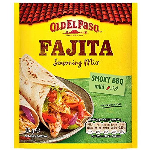 Old El Paso Mexican Smoky Fajita Seasoning Mix, 35g