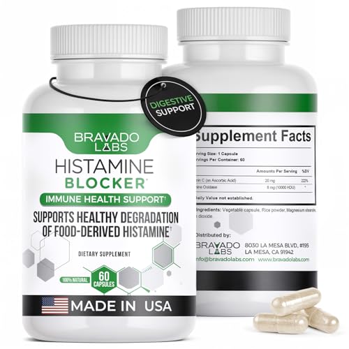 Bravado Labs Histamine Blocker Supplements – DAO...