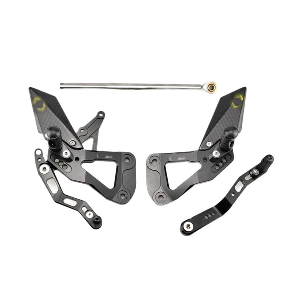 DAGMARA Gear Shifter Levers Kickstart for GSXR 1000 2017-2024 Rear Sets Heighten Pedal Adjustable Rearsets FootPegs Shift Lever Brake Gear
