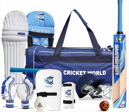Image of CW Sports Academy Team Cricket Kit with Bat