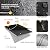 Exokugo Fire Pit Cover Round,600D Heavy Duty 100% Waterproof Outdoor Fire Pit Cover,36 Inch Firepit Covers for Patio Fire Table,Black,36'' Dia x 24''H