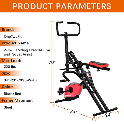 one two fit exercise bike