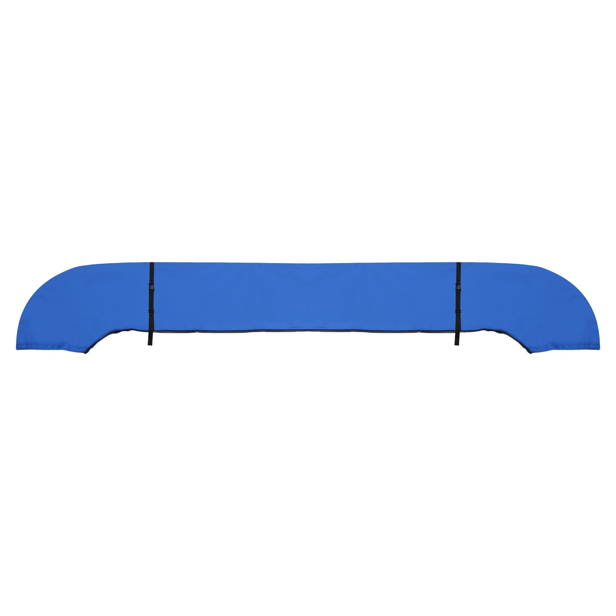 X AUTOHAUX Square Frame Bimini Top Storage Boot Cover with 2 Fixed Straps Waterproof Boat Bimini Storage Bag 600D Polyester Sun Resist 79"-84" W Universal for 3 Bow 4 Bow Pacific Blue 1 Set