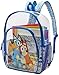 Fast Forward Bluey Backpack - Water Resistant Clear Backpack for Kids School Bag with Padded Straps and Side Pockets, Size One Size, Clear Blue Bluey