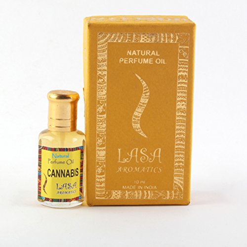 Lasa Aromatics Natural Perfume Oil Cannabis Fragrance 100% Pure and Natural - 10ml