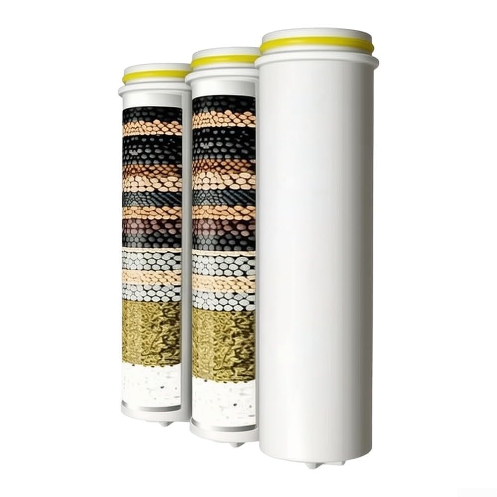 Cartuchos para filtro para ducha 25 Etapas para elimina para cloro 3 Pack(5 Pack)
