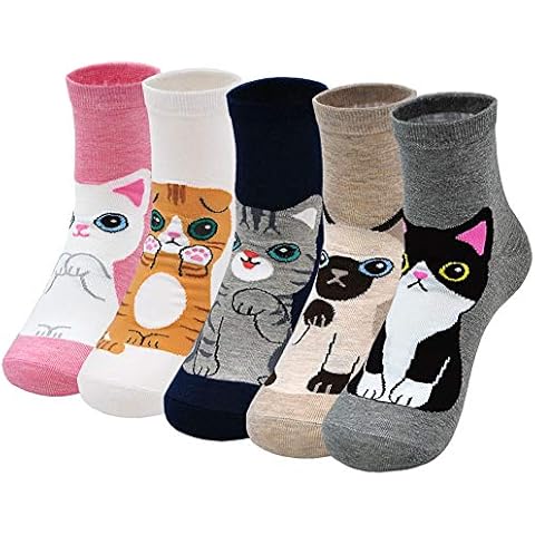 Womens Cute Animal Socks by PUTUO Cover