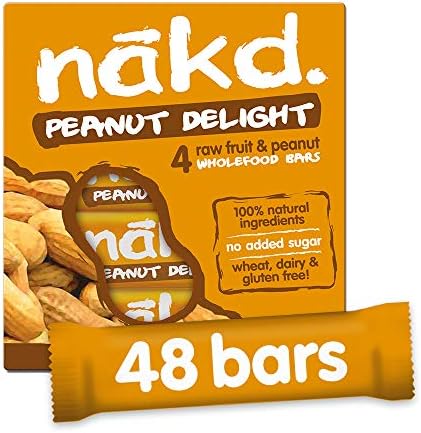 Nakd Peanut Delight 35g Bar - Multipack Case of 48 Bars