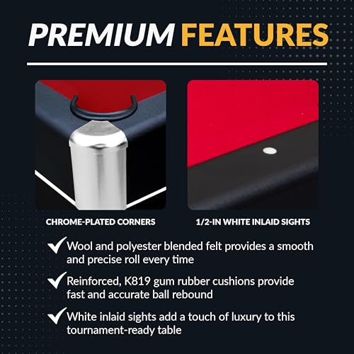 image for Hathaway Spartan 6 Ft Pool Table, with Ping Pong Multi Game Combo Tabl