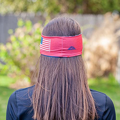 Gone For A Run Runners Lightweight Comfort Performance Visor | Red, White & Blue #TOP6