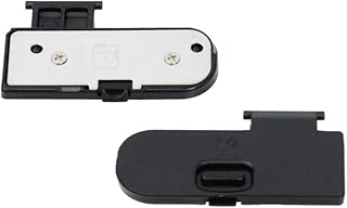 PhotoTrust 2 Pieces Battery Door Cover Lid Cap Replacement Repair Part Compatible with Nikon D3100 DSLR Digital Camera