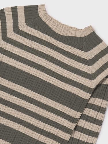 Mayoral Knit Mockneck for Girls Hunt Green3