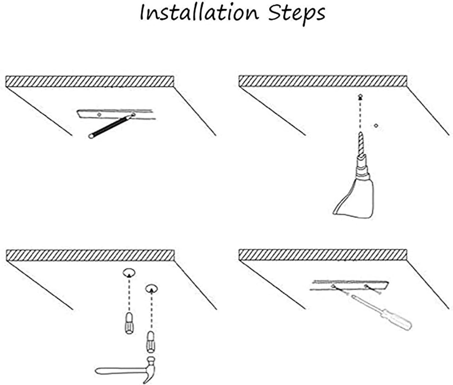 Ceiling Shelf - Ceiling Hanging Wine Rack, Kitchen Wrought Iron Solid Wood Storage Rack, Vintage Hanging Plant Rack, Ceiling Mounted Display Shelf, for Bar/Restaurant/Cafe