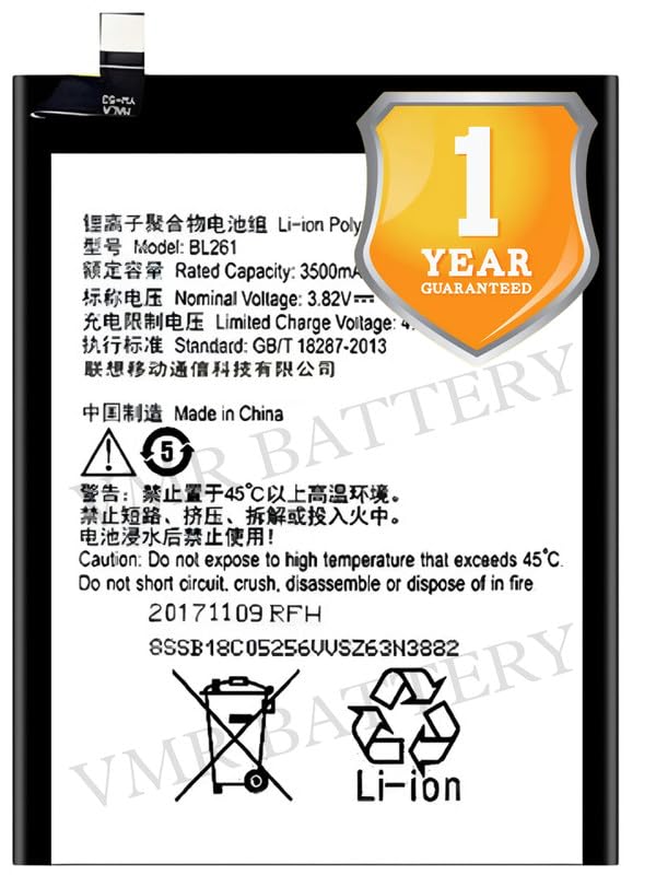 Image of BL261 for Lenovo Vibe K5 Note Pro RDN13