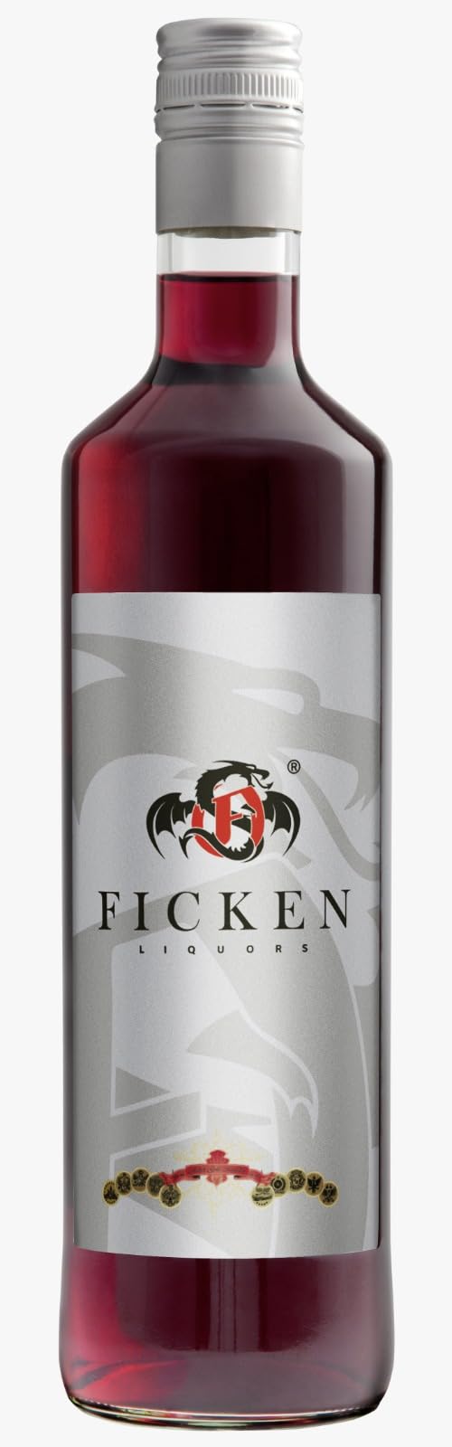 FICKEN Likör mit Jostabeere, 0,7l – 15% vol, vegan, ohne Zusatzstoffe