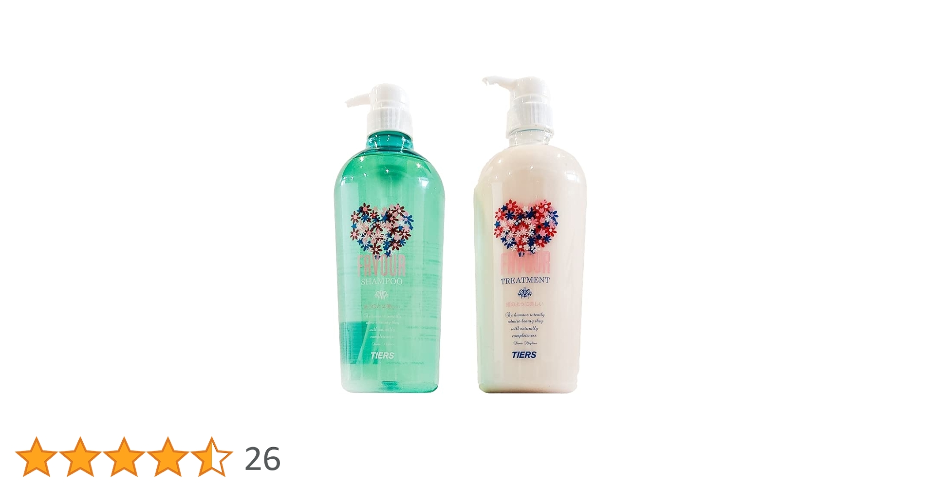 Amazon | ティアーズ フェーバ ヘアシャンプー 800ml & ヘア