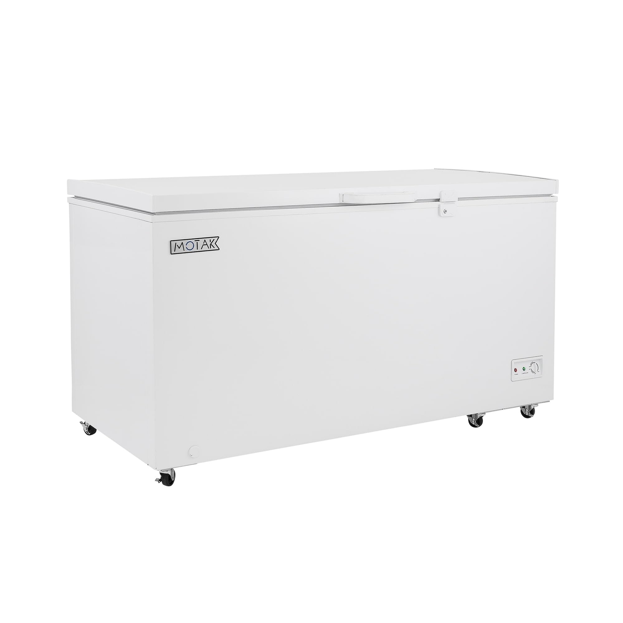 MoTak MCF-16 60" Mobile Chest Freezer w/ (2) Baskets - White, 115v