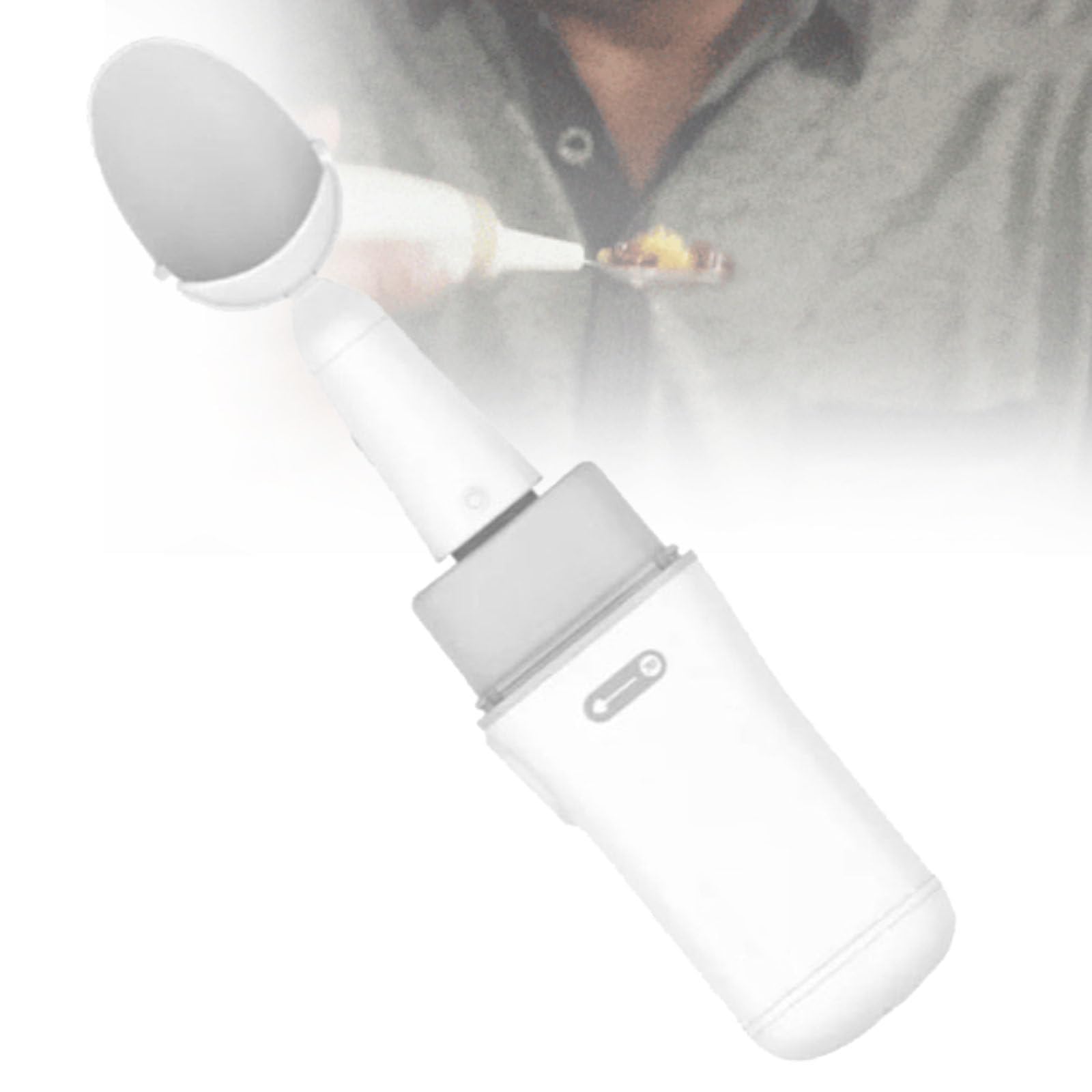 Cuchara adaptativa para temblor de mano, diseño curvado para pacientes con Parkinson, ayuda ergonómica para estrechar la mano