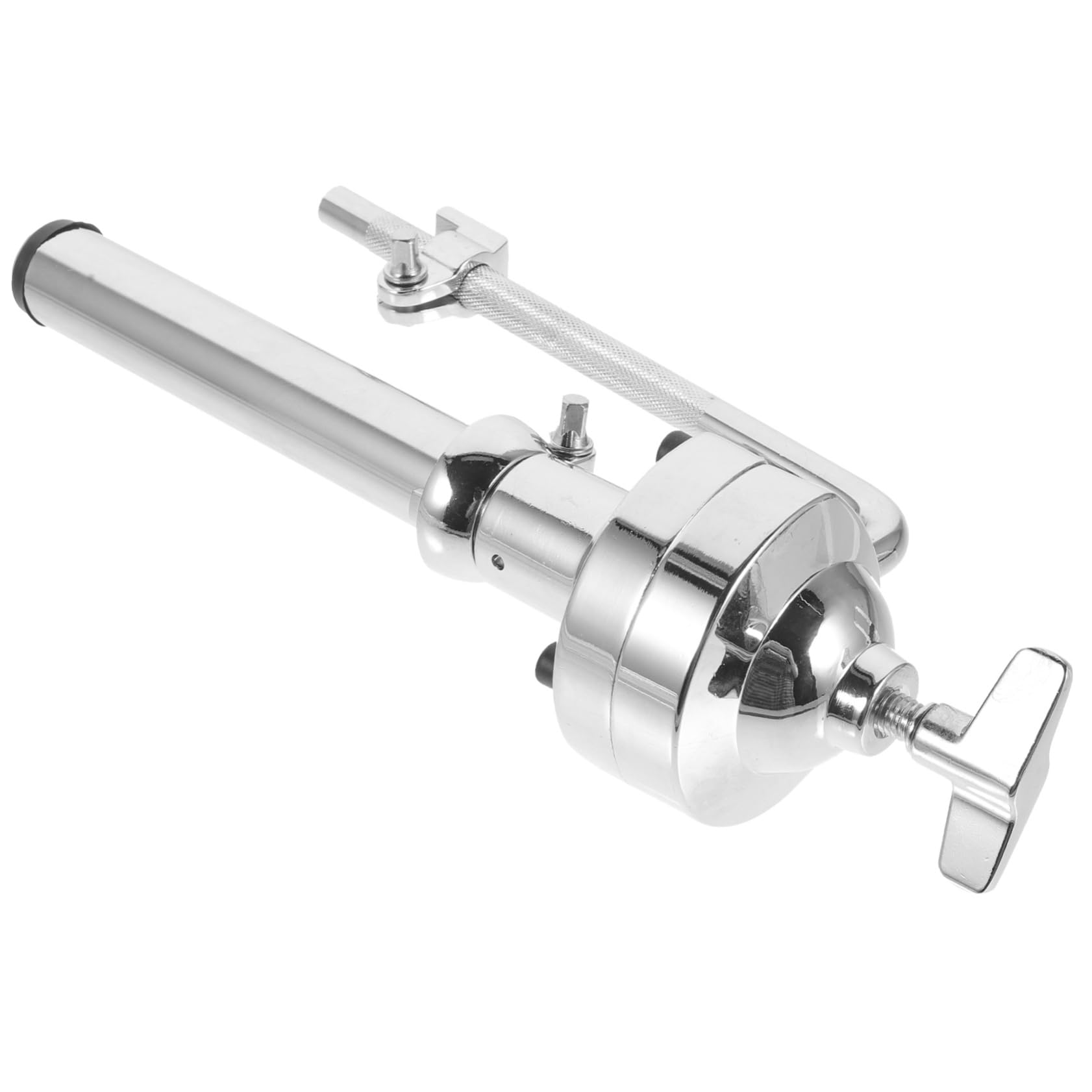 SUPVOX Supporto per Tom Drum Singolo in Lega di Zinco Resistente, Accessorio per Batteria per Musicisti e Studenti, Staffa per Strumenti a Percussione Installazione Stile Casuale