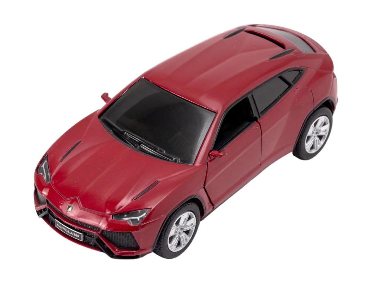 Easy Toys Model Car Compatible with Kinsmart Lamborghini Urus - Scale Toy Car with Opening Doors - Cars modeling (Red)