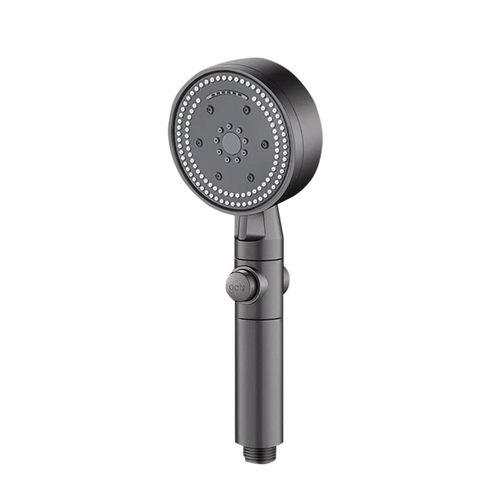 Pommeau De Douche Haute Pression 10,2 Cm - Tête De Douche Pluie Réglable 360° En Acier Inoxydable G1/2 - Douchette Salle De Bain Ultra Fine