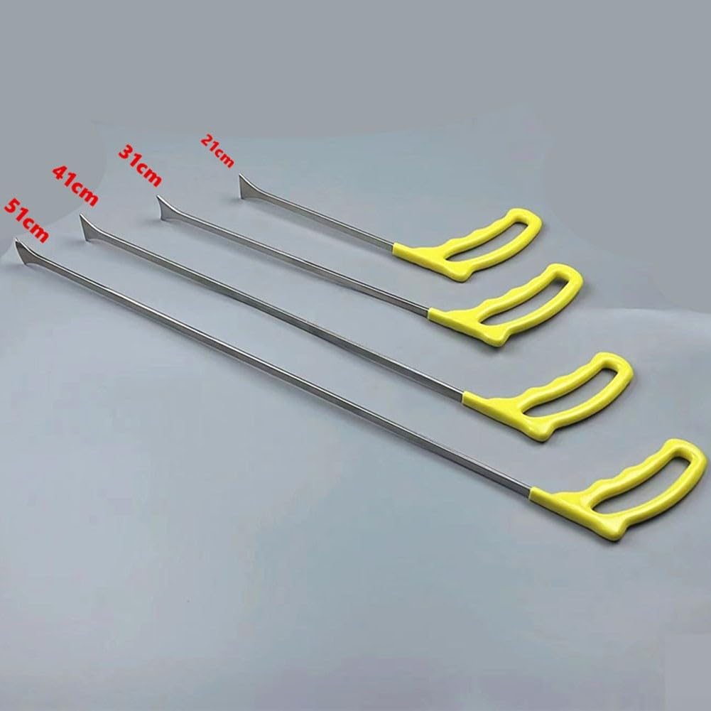 RANRAO Barres de débosselage de garage, outils de réparation de bosses sans peinture, barre de biche, crochets de barre de biche, outil à main automobile, kit d'outils de débosselage sans peinture (51
