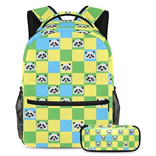 Sac à dos panda grand volume léger et durable avec multi-poches