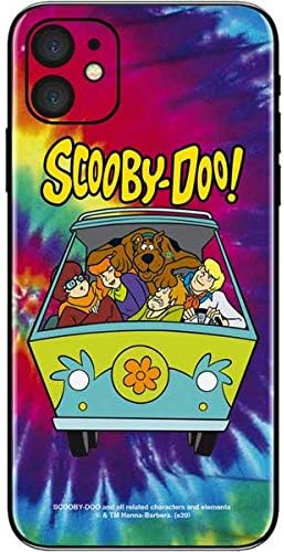 Skinit Decal Phone Skin Compatible with iPhone 11 - Officially Licensed Warner Bros Scooby-Doo Tie Dye Design