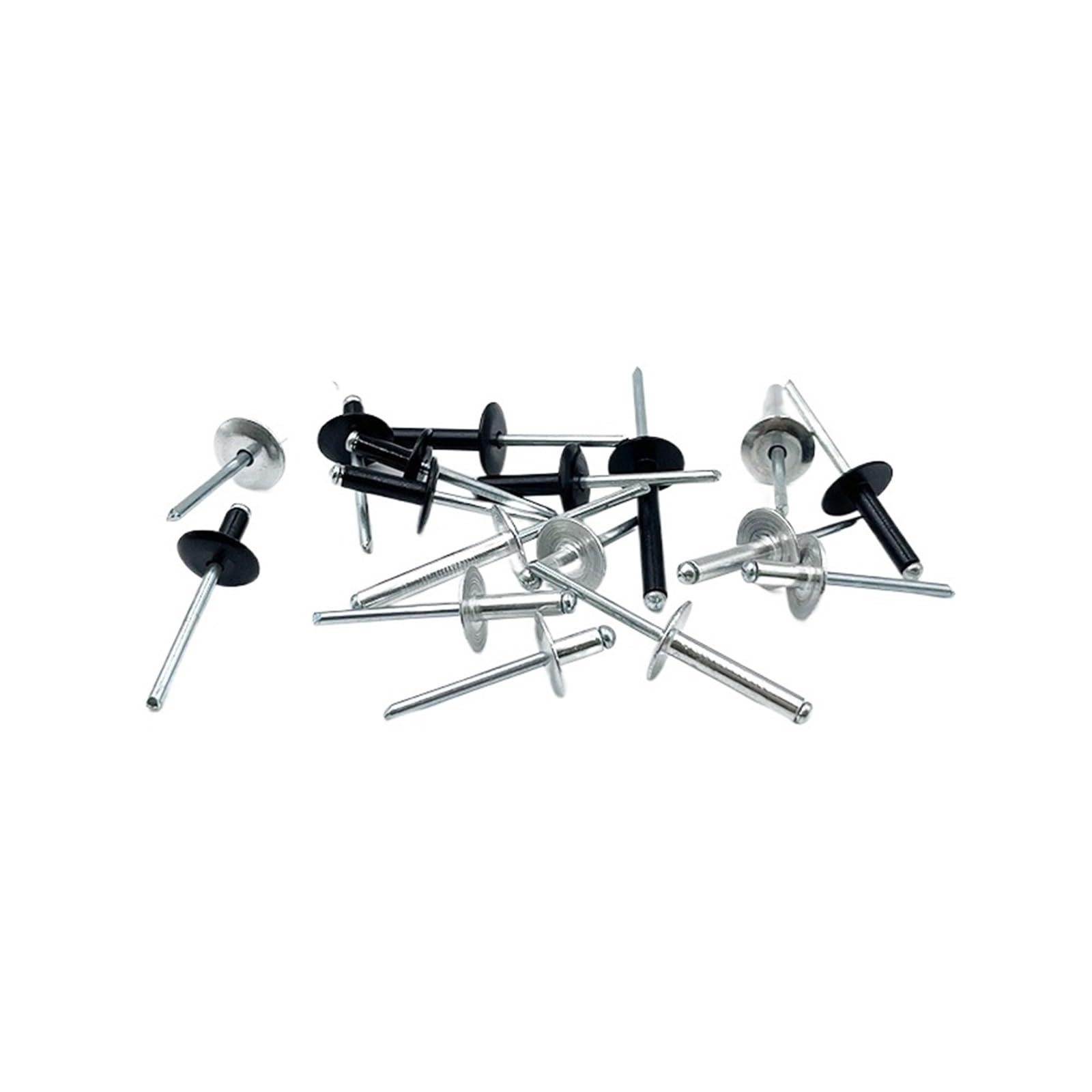 Rivet creux en aluminium blanc M3.2 x 35mm pour assembler sans fendre