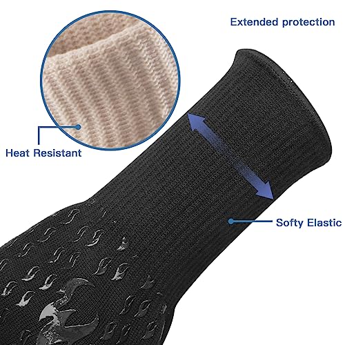 BBQ-Gloves-1472F-Extreme-Heat-Resistant-Fireproof-Ideal-for-Grilling-Barbecuing-Baking-Smoking-and-Camping-Suitable-for-Both-Men-and-Women-Perfect-for-Handling-Hot-Food-Safely
